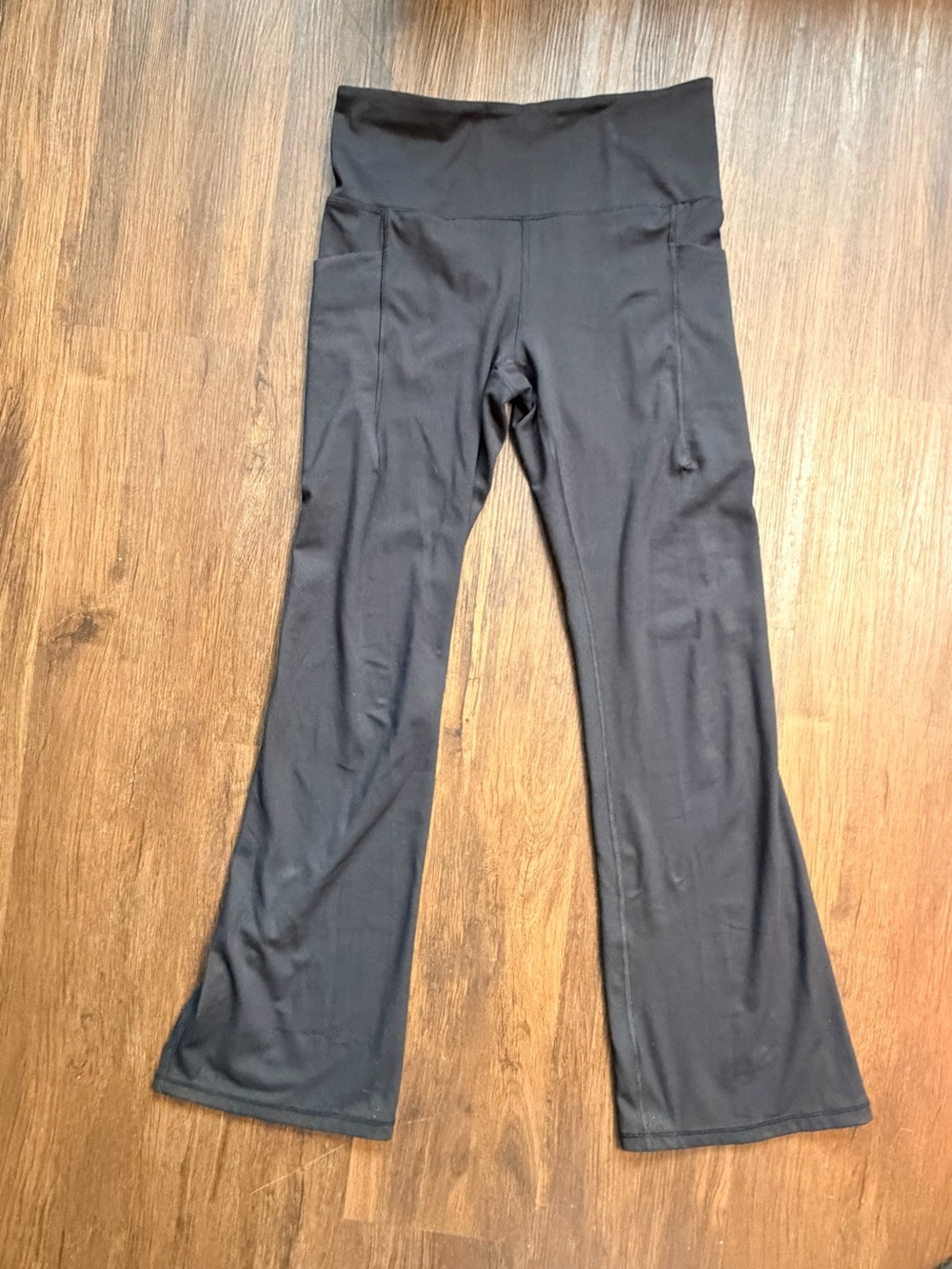 Avia Active Flare Yoga Pants with Wide Waistband - Picture 8 of 9